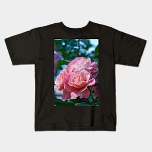 Pink Flowers Kids T-Shirt